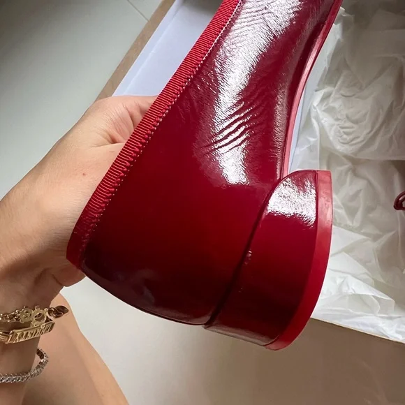 Christian Louboutin - Sweetie Jane Flat - Red - 38.5 - Picture 5 of 12